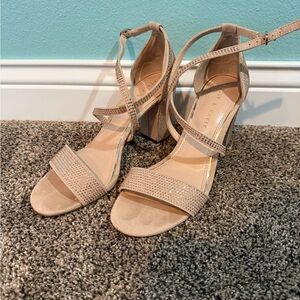 Kelly & Katie Tan Strappy Heels